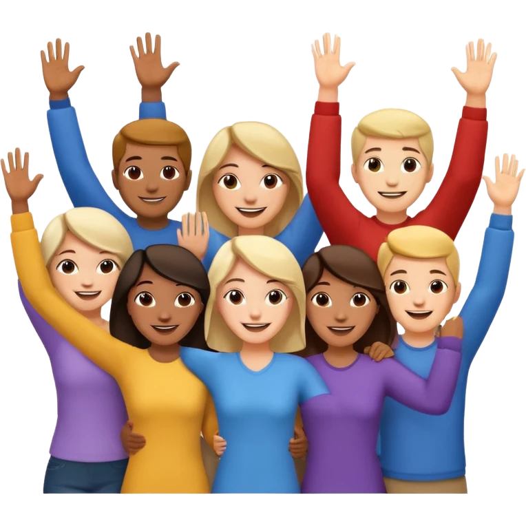 I want an emoji with people making a “horă” emoji