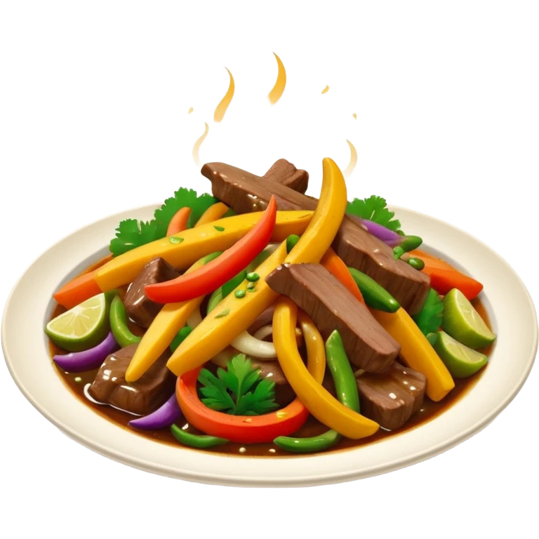 lomo saltado peruano emoji