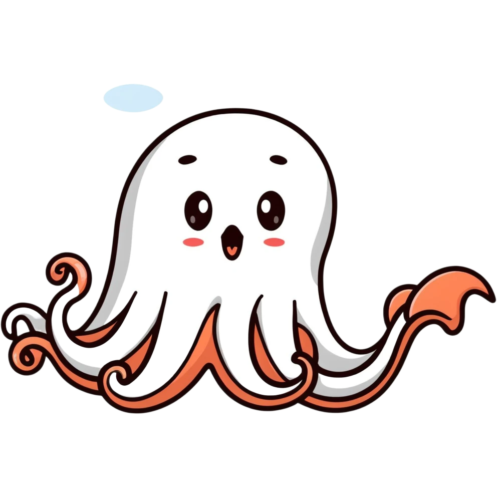 squid yawning emoji
