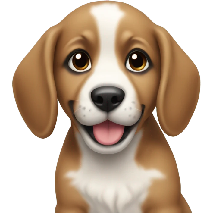 Merry Christmas Puppy emoji