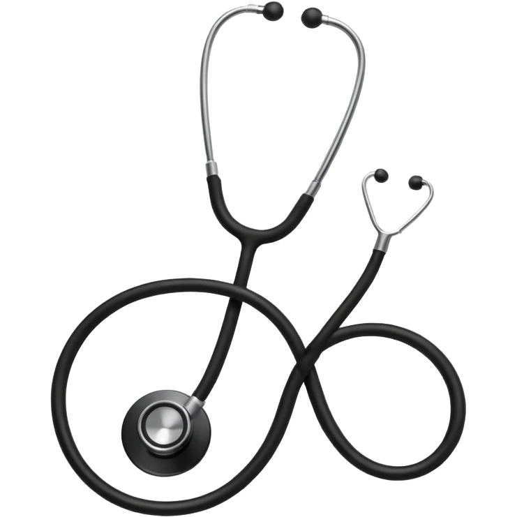 black Stethoscope emoji
