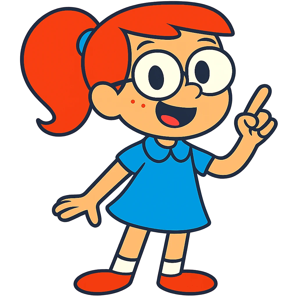 Make the colors brighter and more vibrant, keep the cartoon style, with no background emoji