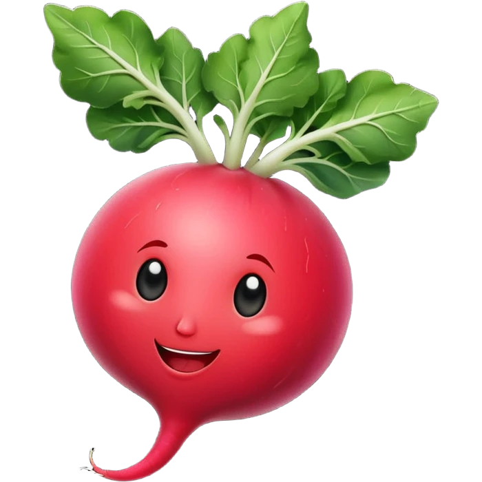 Radish emoji