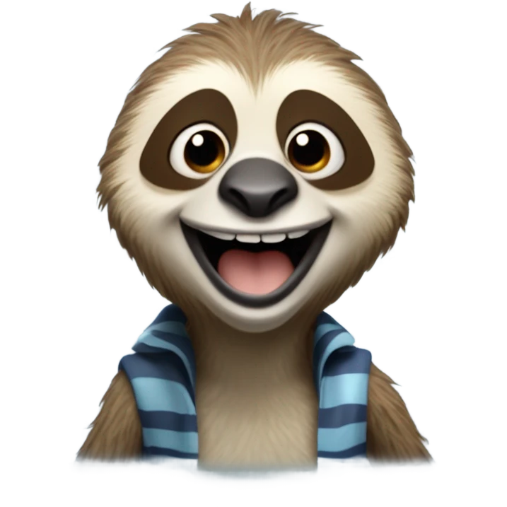 Sid the sloth from ice age emoji