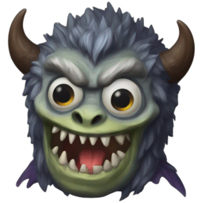 klaus pope Monster monstre emoji