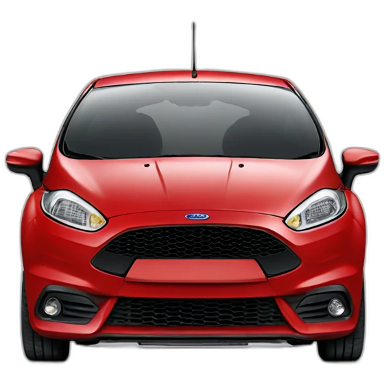 Ford fiesta st red emoji