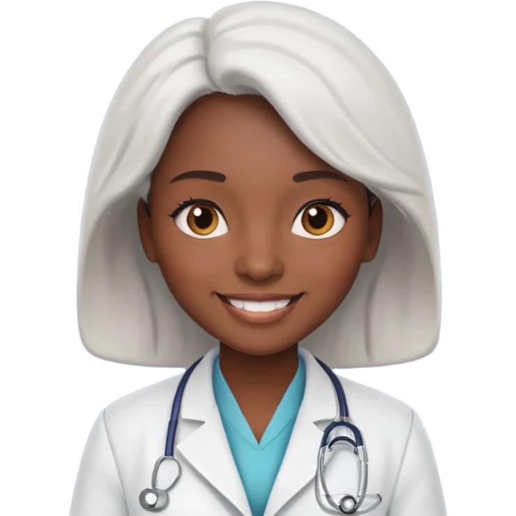 Doctora con acepción emoji