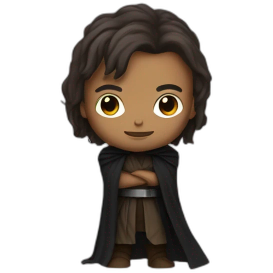 Jedi sith. Half body emoji