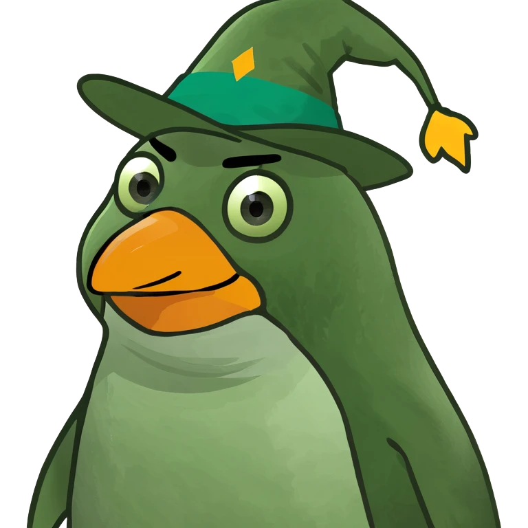penguin wizard emoji