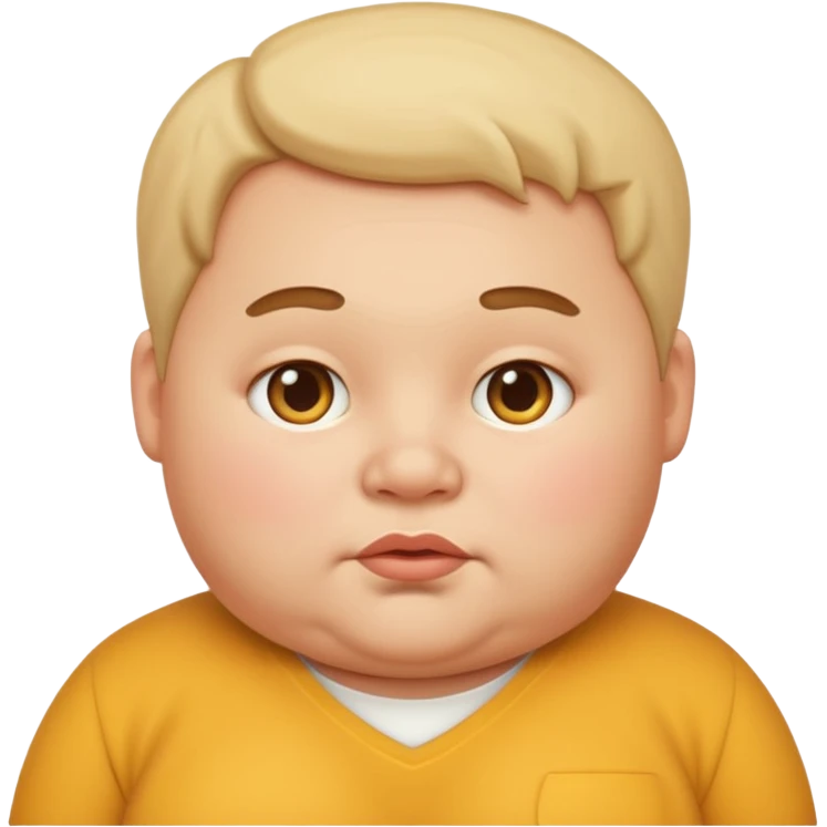 chubby character  emoji