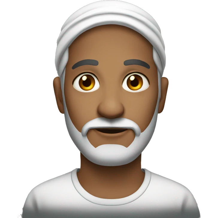 serious Muslim  emoji