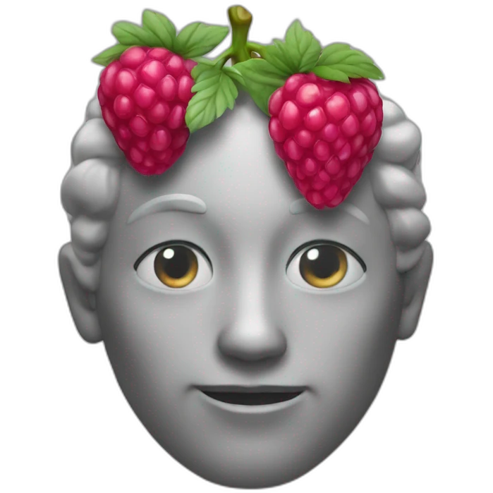une framboise  emoji