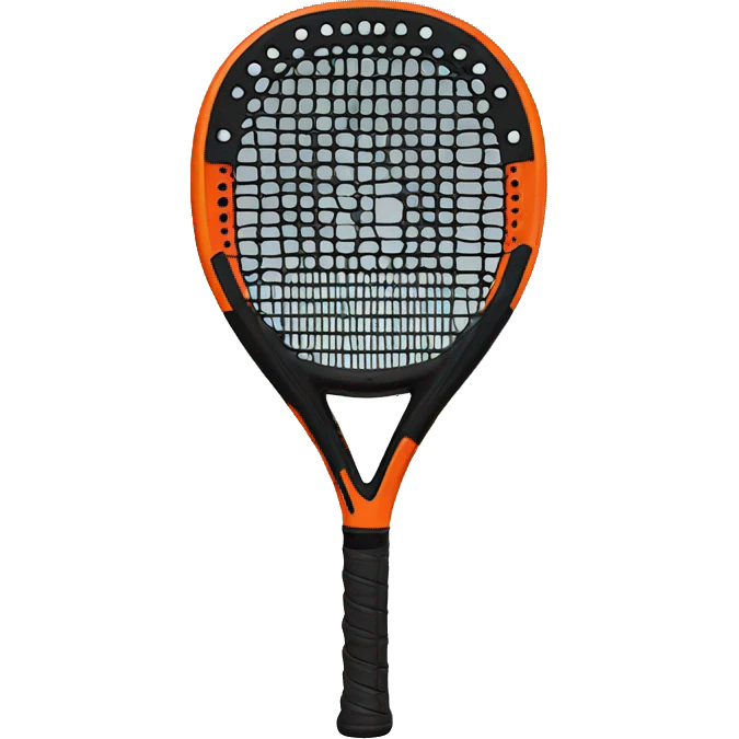 Padel racket black emoji