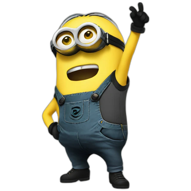 minion dab emoji