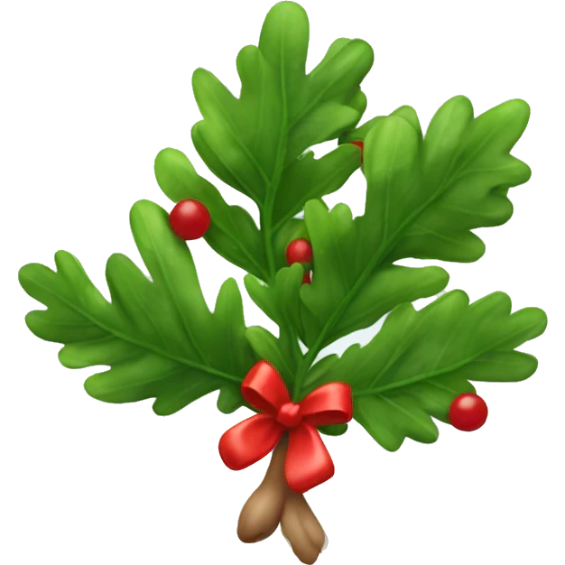 Mistletoe emoji