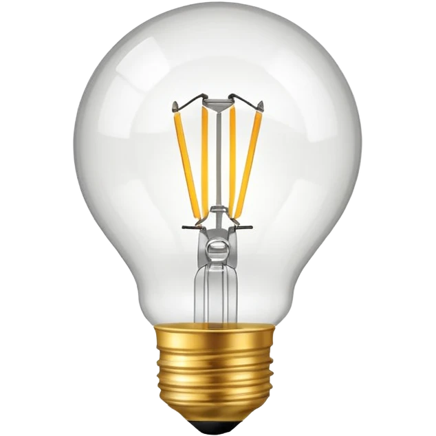 designer light bulb round globe emoji