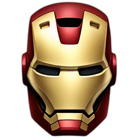 Iron man with Party hat emoji