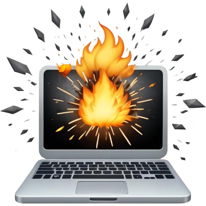 Pc is explode emoji