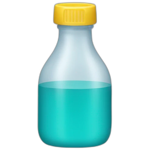 Bouteille plastique emoji