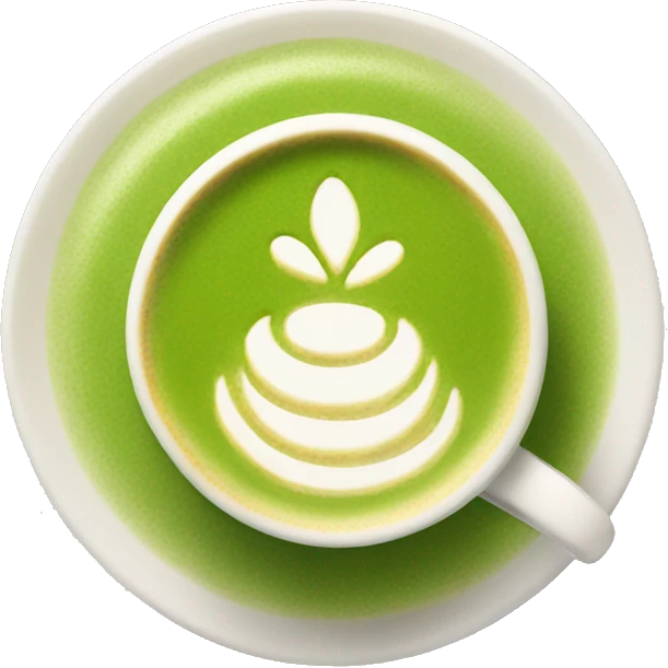 matcha latte  emoji
