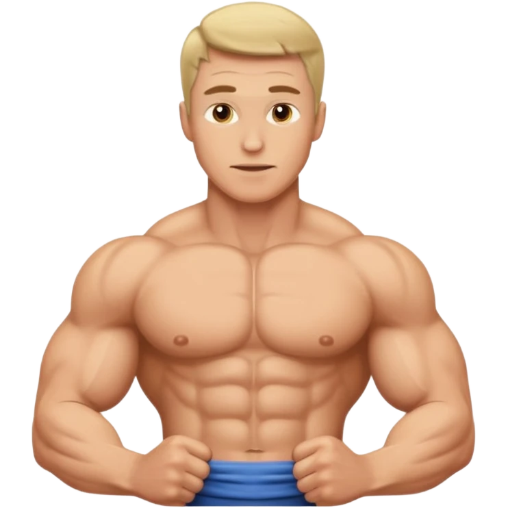 Caucasian erect Penis emoji