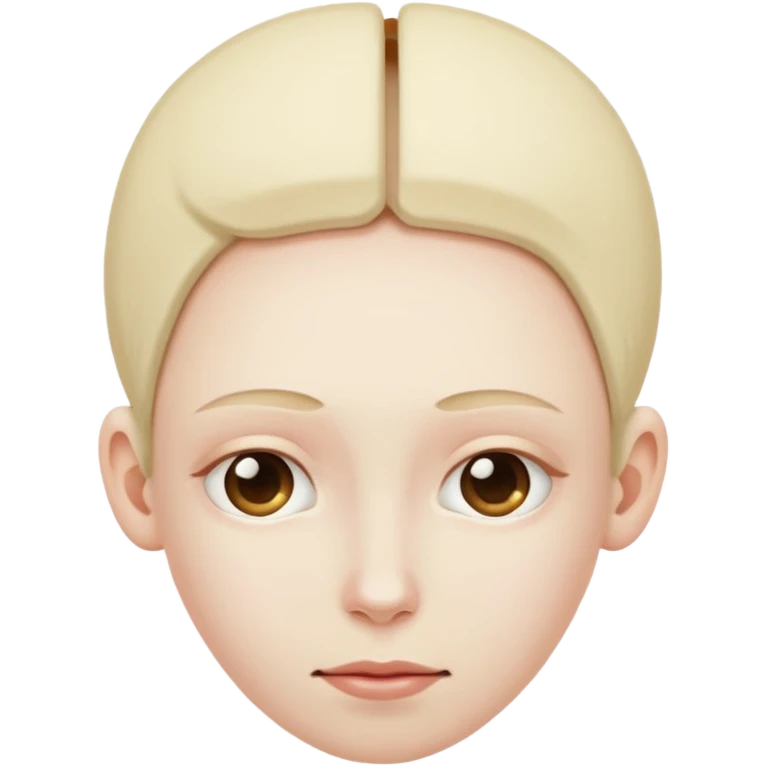 A person sitting on another persons head emoji