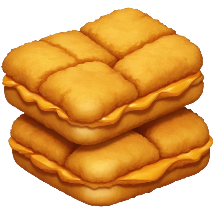 eatten chicken nugget emoji