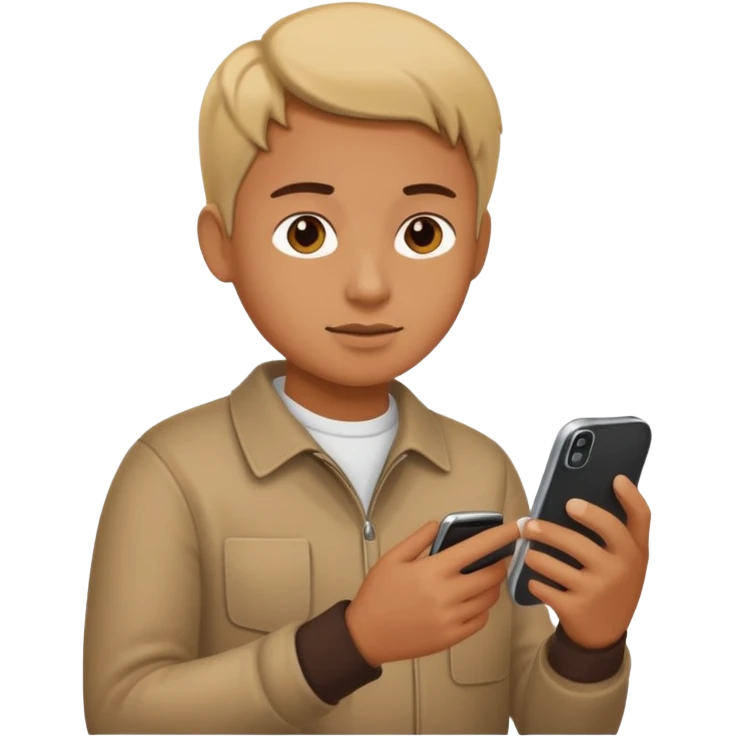 sending chat on phone emoji