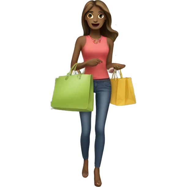 shopaholic  emoji