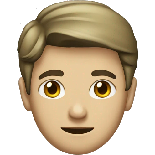 "Young Man with sub glas." emoji