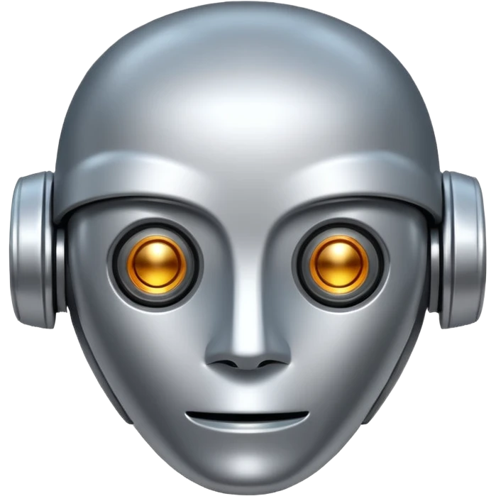 robot face emoji