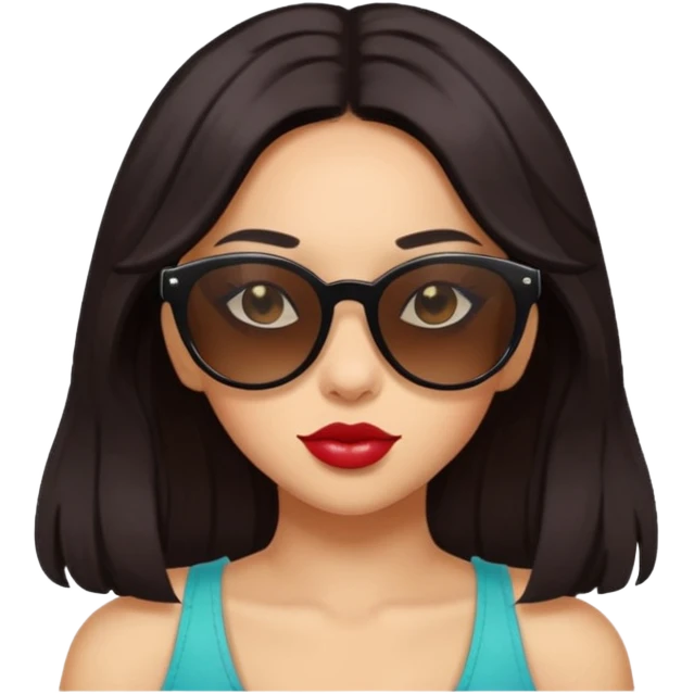 doja cat wear sunglasses emoji