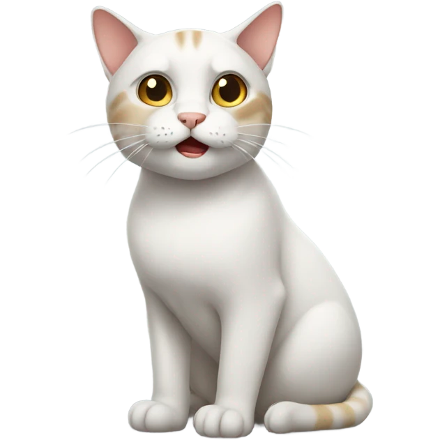 dumb cat emoji