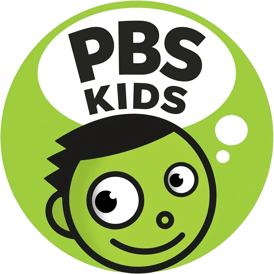 Pbs kids mascote logo emoji