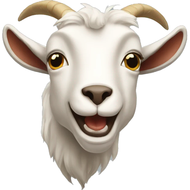 goat bucking like a bull emoji