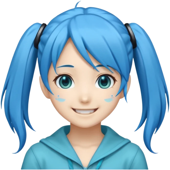 Hatsune Miku emoji emoji