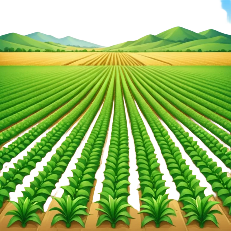 Crop field emoji