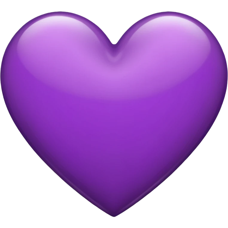 Heart emoji with mix of black and purple colour emoji