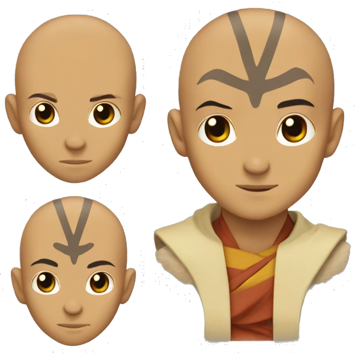 Aang from avatar the last airbender  emoji