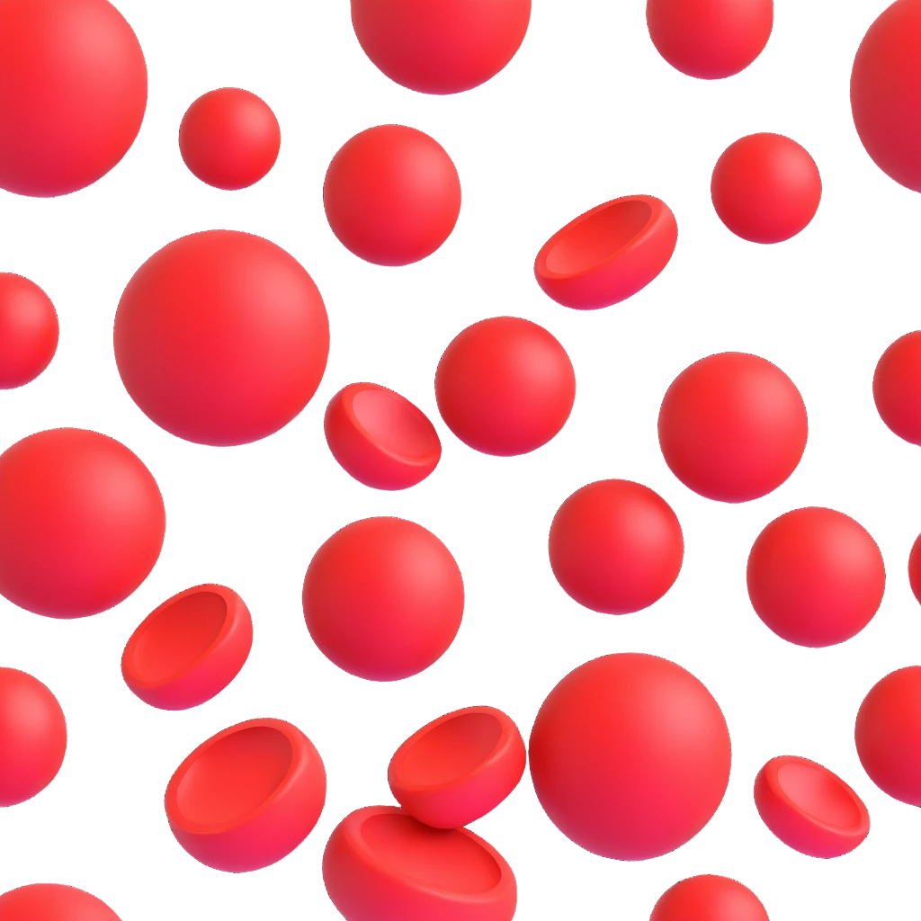 red blood cells emoji
