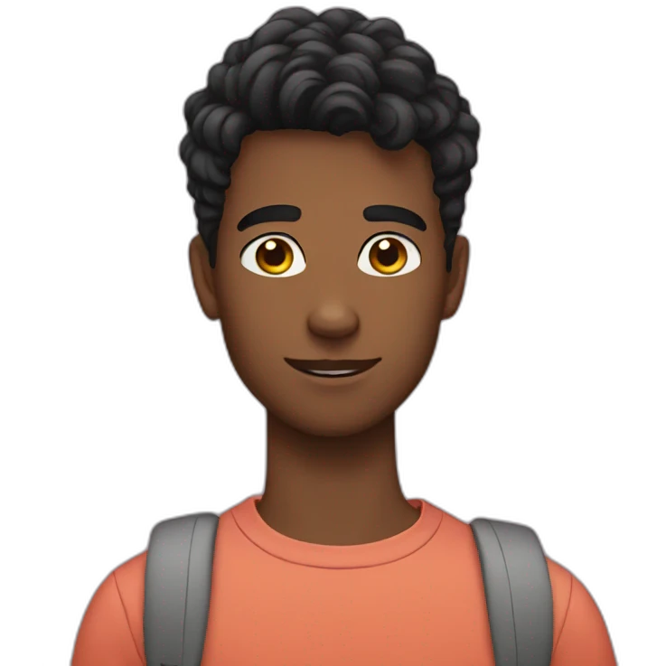 Gay teen emoji