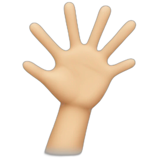 hand hug emoji