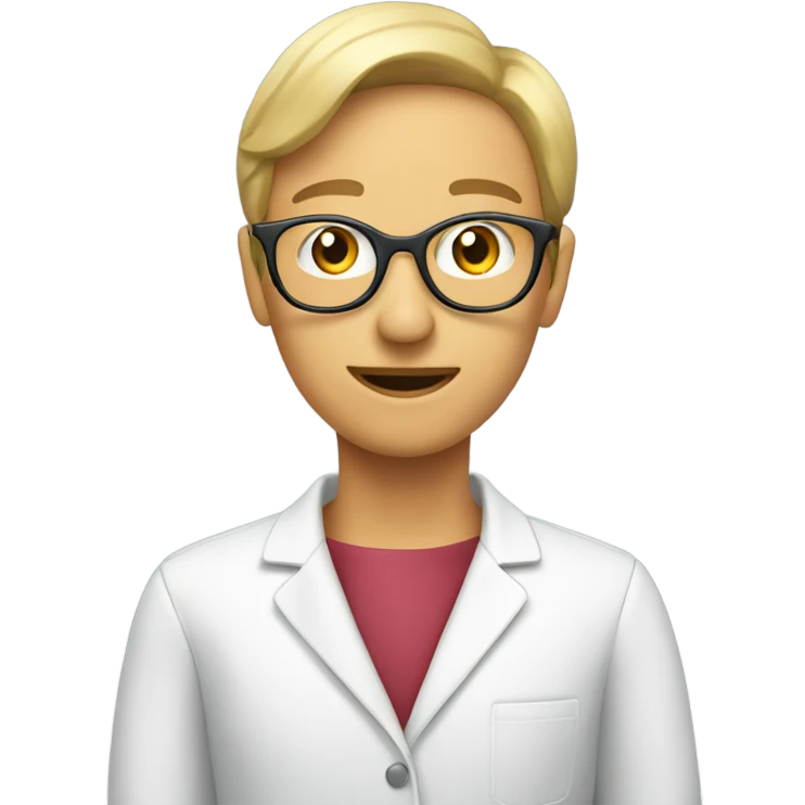 Psychologist conducting webinars emoji