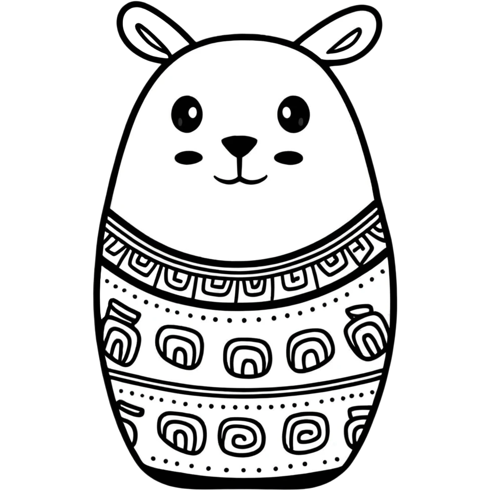 Chimu black pottery with animal designs emoji