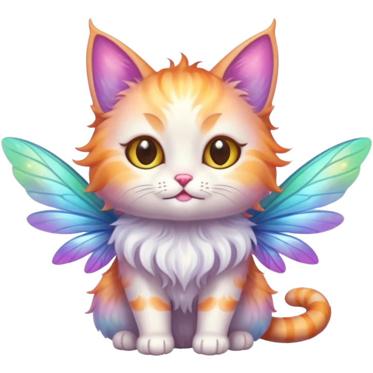 She was a fairy cat emoji