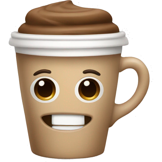  creamy coffee emoji
