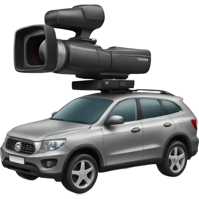 Car camcorder emoji