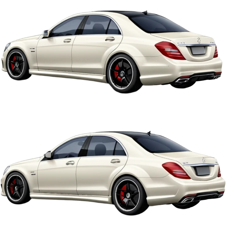 mercedes s63 amg 2012 with white paint  emoji