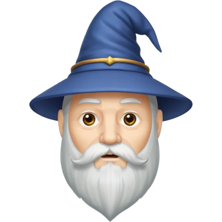 Mad wizard emoji