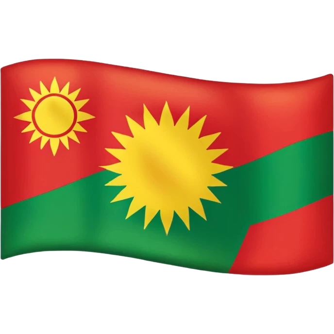 Kurdish flag emoji